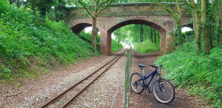 Bure Valley Cycle hire - bridge